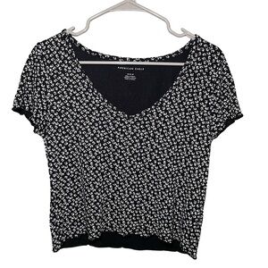 American Eagle Floral T-Shirt